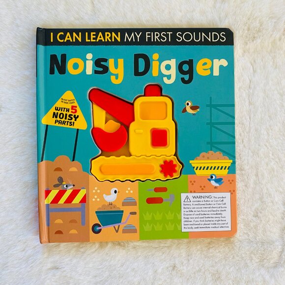 Construction Hardcover books "My Little Book of Trucks" and "Noisy Digger" - Picture 8 of 12